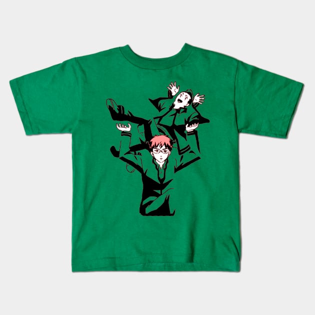 The Disastrous life of Saiki K Kids T-Shirt by OtakuPapercraft